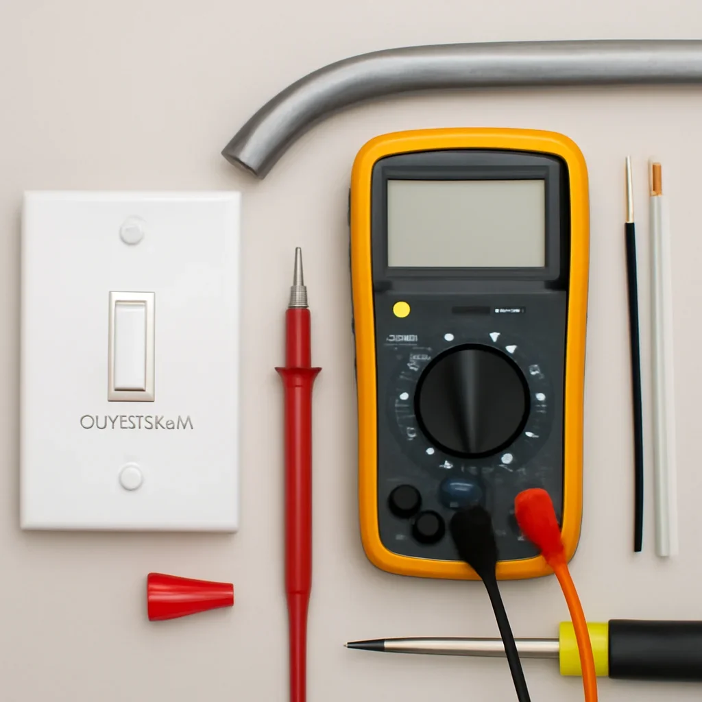 Electrical tools and fan-rated equipment used for ceiling fan installation