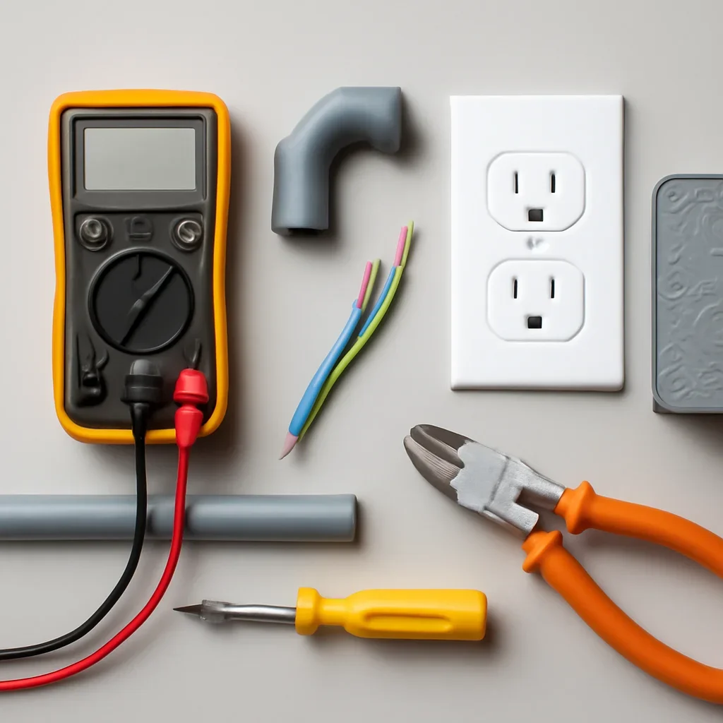 Electrical testing equipment used to assess wiring and circuits in Regina