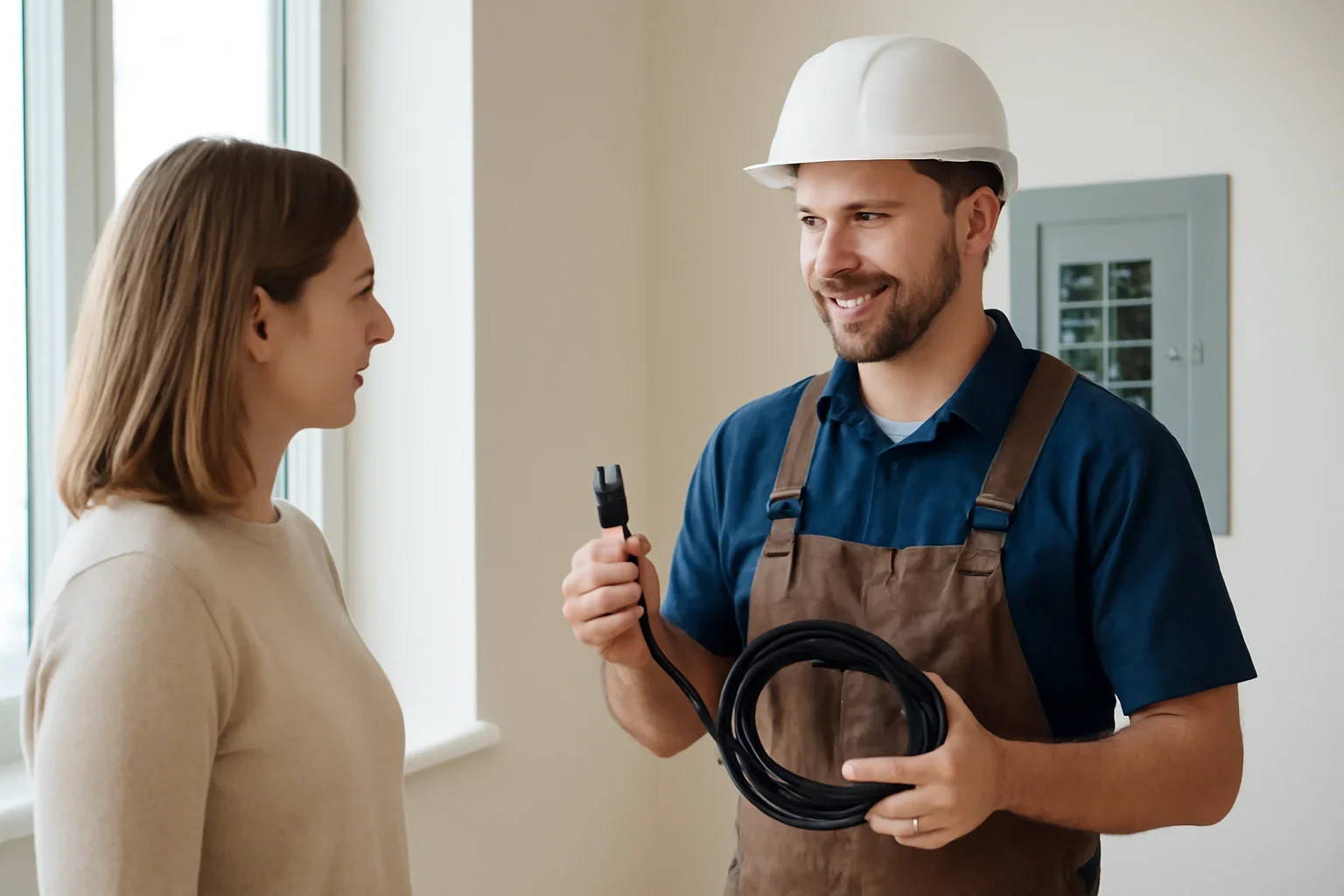 Regina homeowner planning clean HDMI and TV cable management
