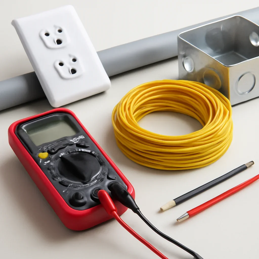 Electrical distribution equipment prepared for new construction in Regina
