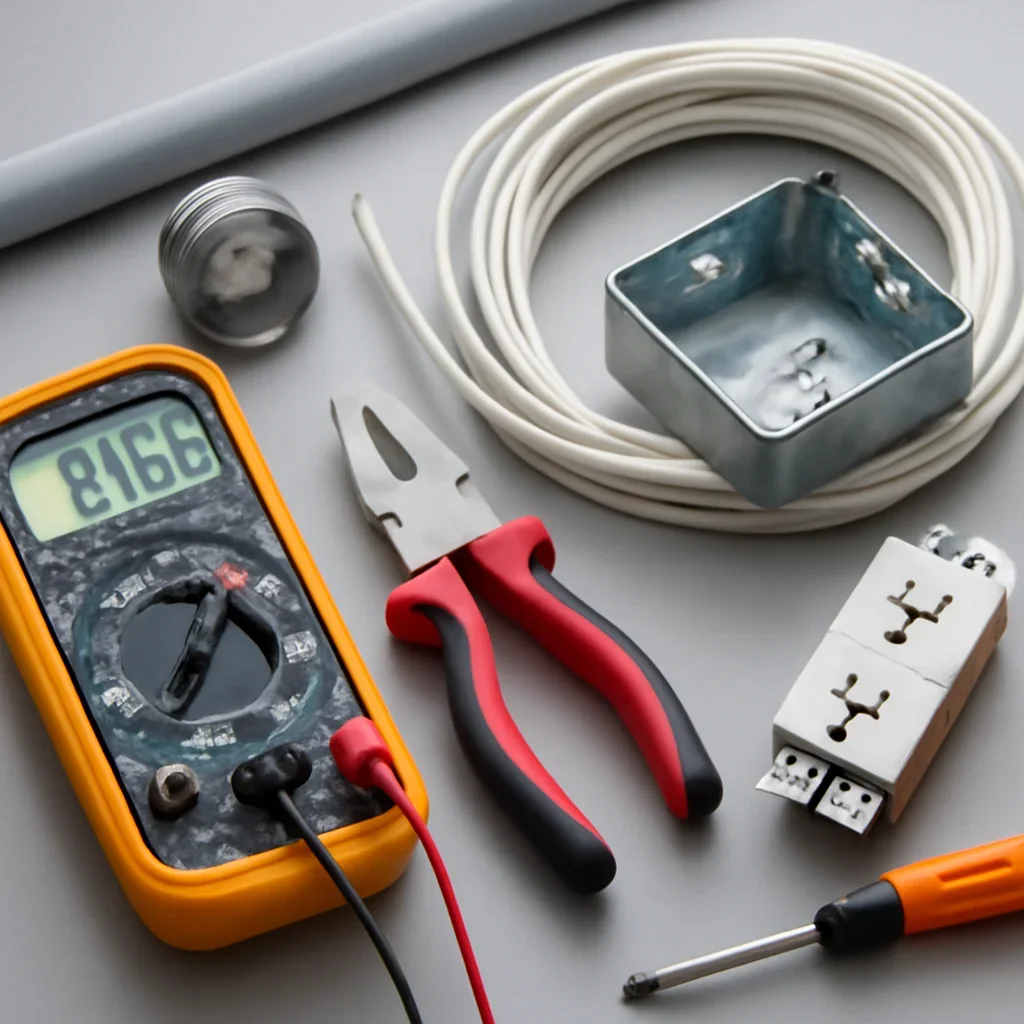 Electrical testing equipment prepared for service calls across Regina and nearby communities