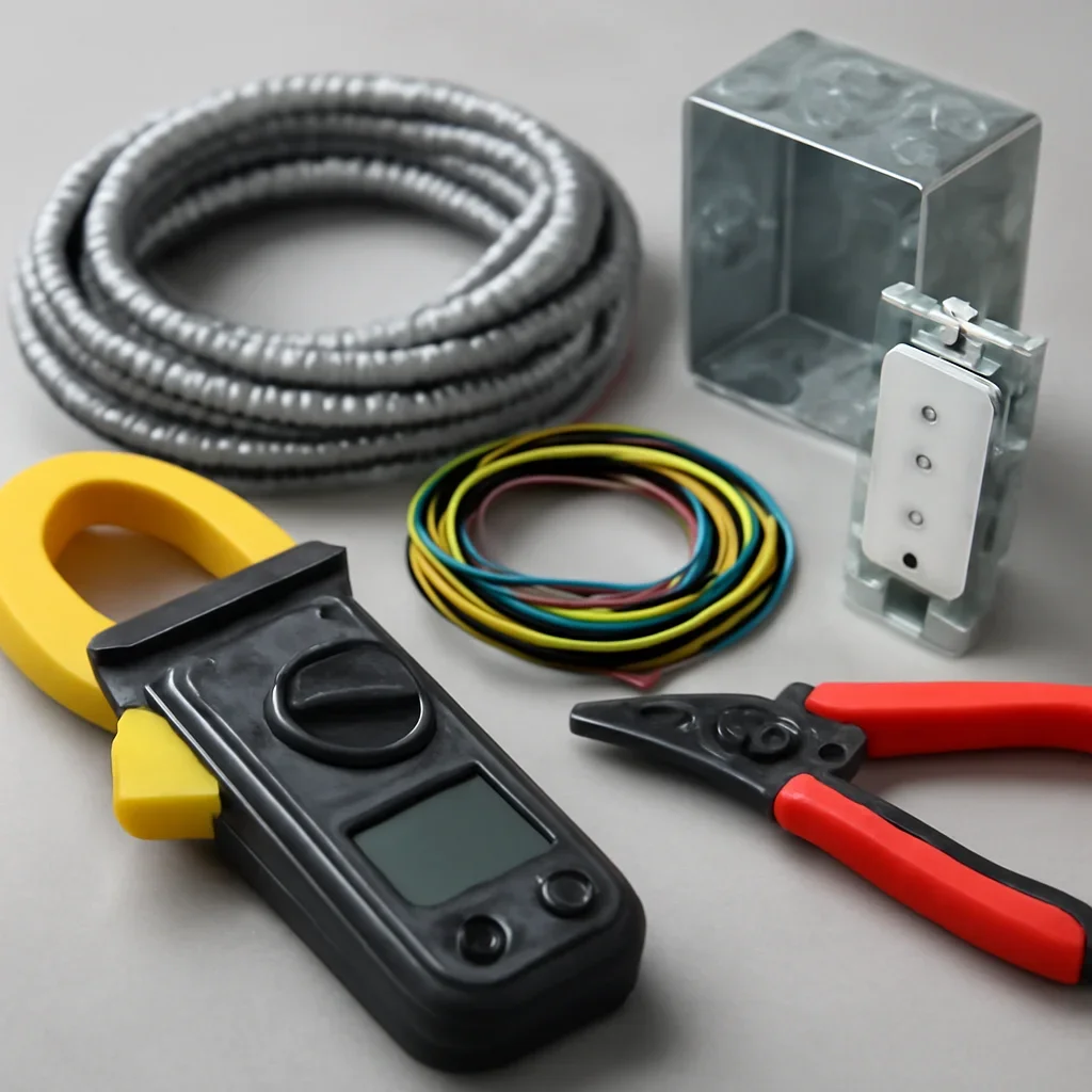 Commercial electrical testing equipment used during a Regina tenant improvement